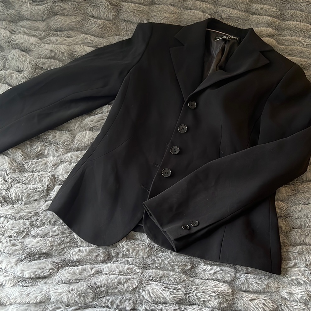 Black perfect fit blazer
